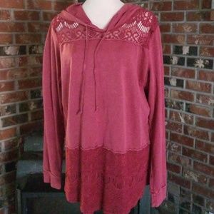 Maurices rusty red pullover